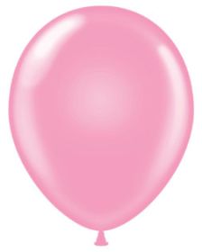 24 inch TUFTEX Standard Pink Latex Balloons - 3 CT