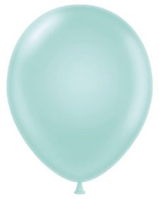 11 inch TUFTEX Pearl Seafoam Latex Balloons - 100 count