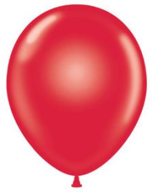 24 inch TUFTEX Standard Red Latex Balloons - 3 CT