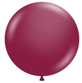 36 inch TUFTEX Sangria Latex Balloon