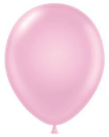 5 inch TUFTEX Shimmering Pink Latex Balloons - 50 count