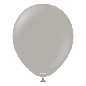 18 inch Kalisan Grey Latex Balloons