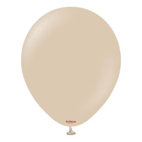 12 inch Kalisan Hazelnut Latex Balloons - 100CT