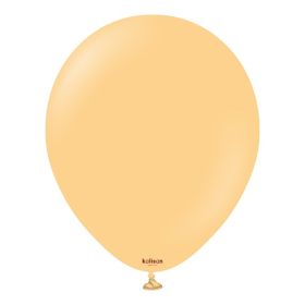 5 inch Kalisan Peach Latex Balloons - 100CT