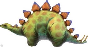 46 inch Northstar Stegosaurus Dinosaur Shape Foil Balloon - Packaged