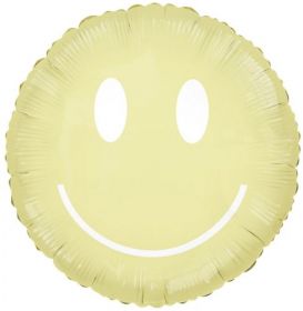 30 inch TUFTEX Sunny Smile Foil Balloon - Packaged