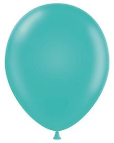 5 inch TUFTEX Teal Latex Balloons - 50 count