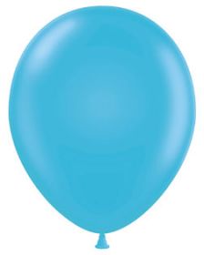 11 inch TUFTEX Turquoise Latex Balloons - 100 count