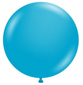 36 inch TUFTEX Turquoise Latex Balloon