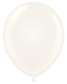 24 inch TUFTEX Standard White Latex Balloons - 3 CT