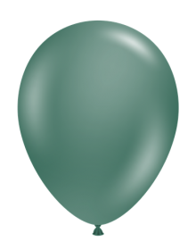 11 inch TUFTEX Evergreen Latex Balloons - 100 count