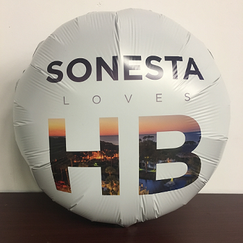 Balloon with Custom Digital Photographic Image