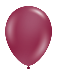 11 inch TUFTEX Sangria Latex Balloons - 100 count