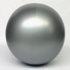 8.5 foot Silver Vinyl Advertising Balloon